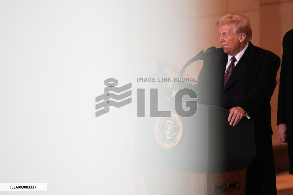 President Trump And VP JD Vance At Presidential Inauguration - USA