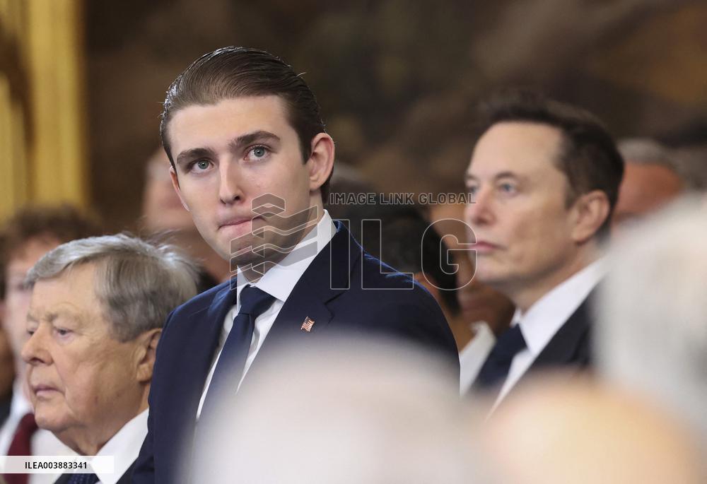 Trump Family Members At Presidential Inauguration - USA
