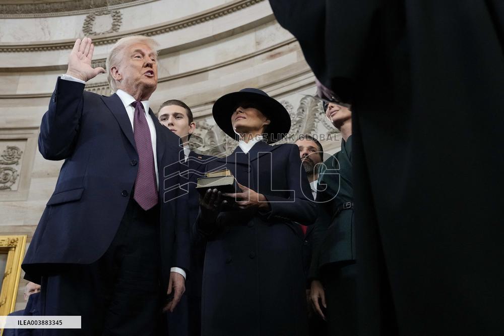 President Trump And VP JD Vance At Presidential Inauguration - USA