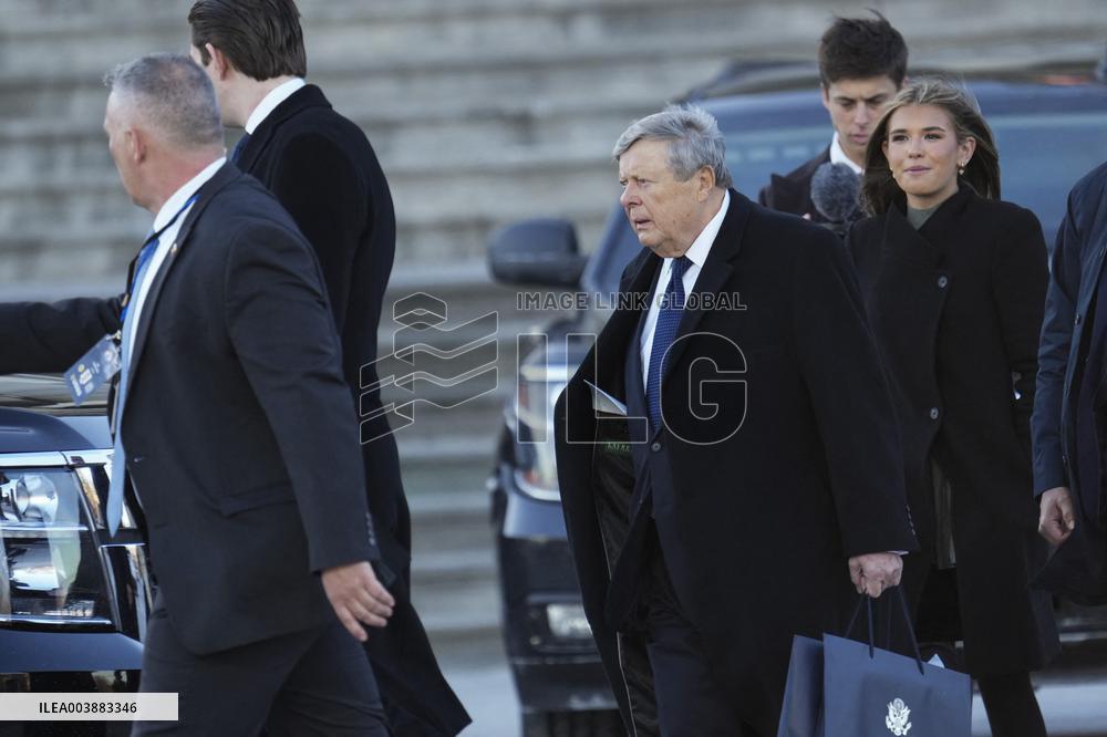 Trump Family Members At Presidential Inauguration - USA