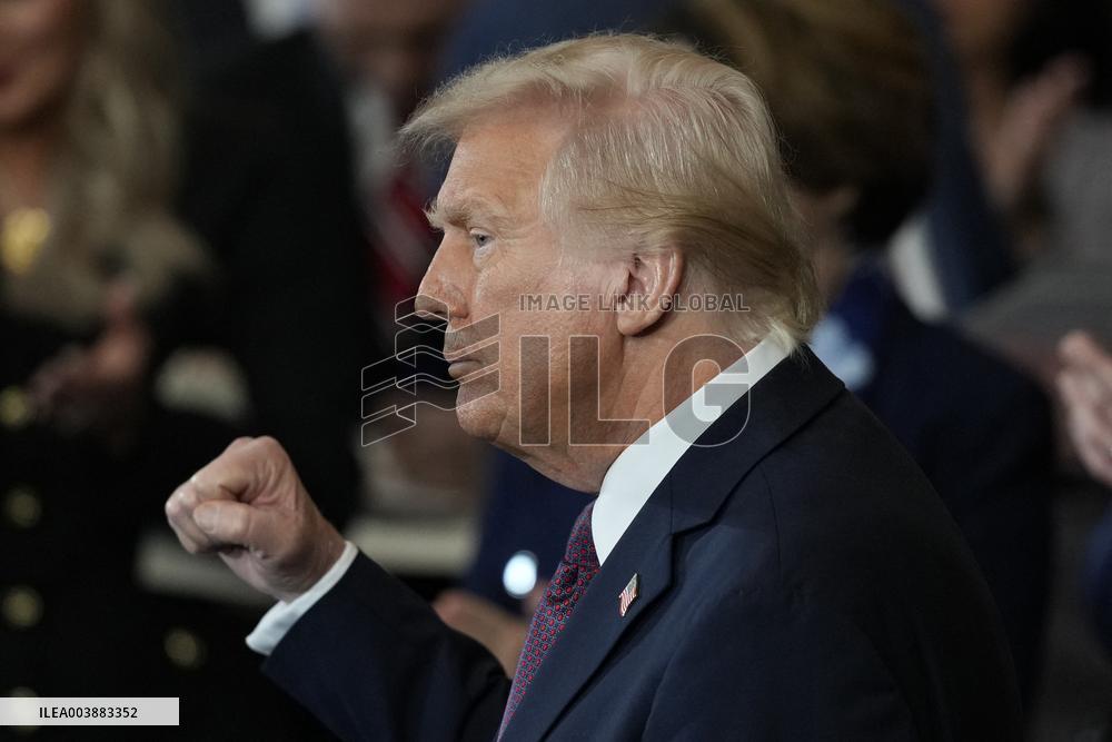 President Trump And VP JD Vance At Presidential Inauguration - USA