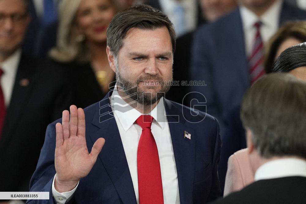President Trump And VP JD Vance At Presidential Inauguration - USA