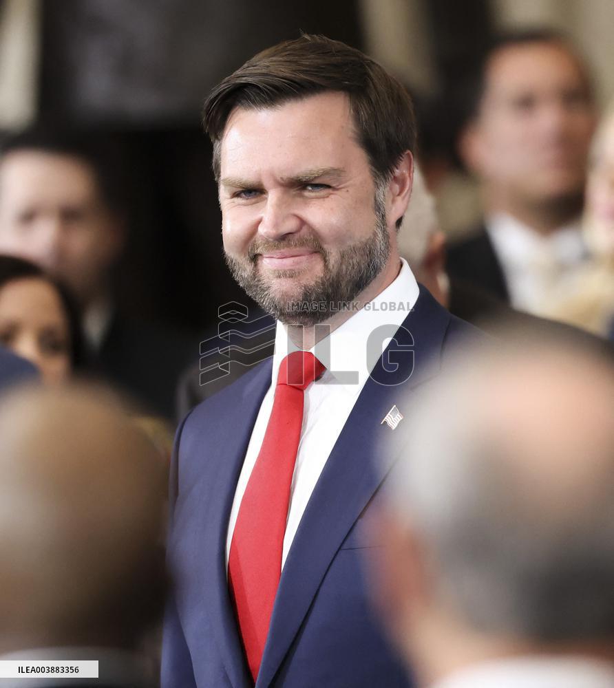 President Trump And VP JD Vance At Presidential Inauguration - USA