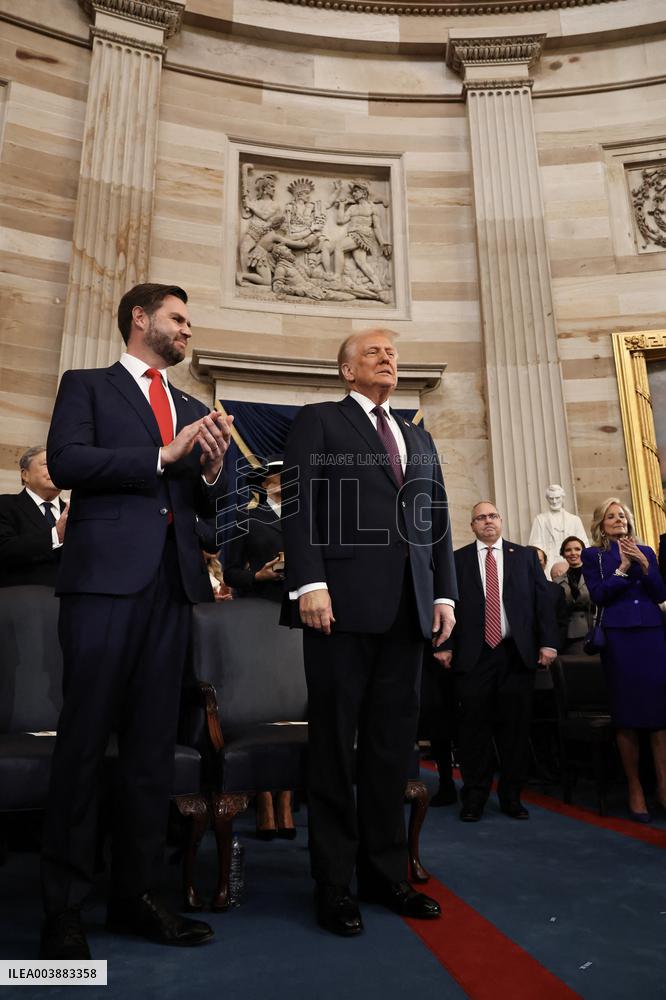 President Trump And VP JD Vance At Presidential Inauguration - USA