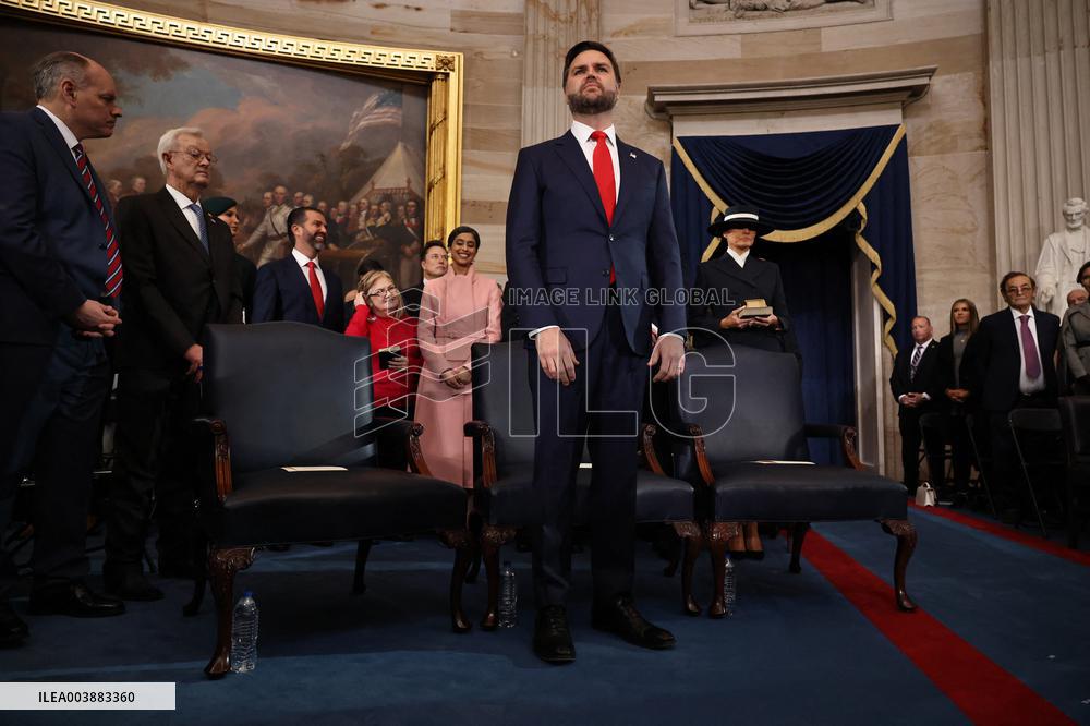 President Trump And VP JD Vance At Presidential Inauguration - USA