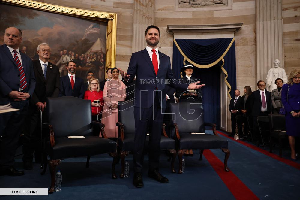 President Trump And VP JD Vance At Presidential Inauguration - USA