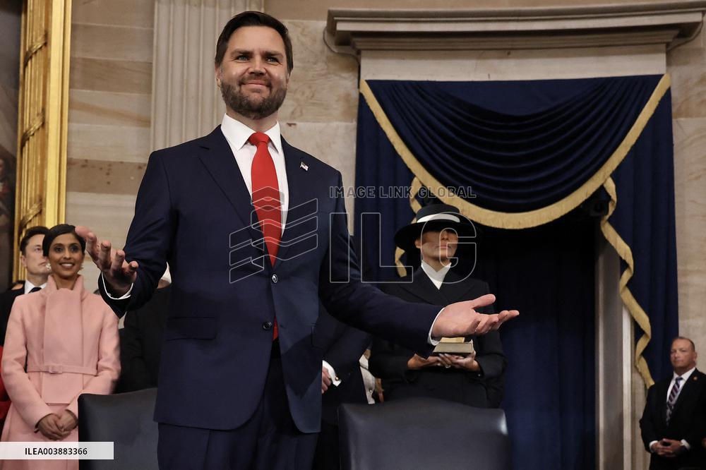 President Trump And VP JD Vance At Presidential Inauguration - USA