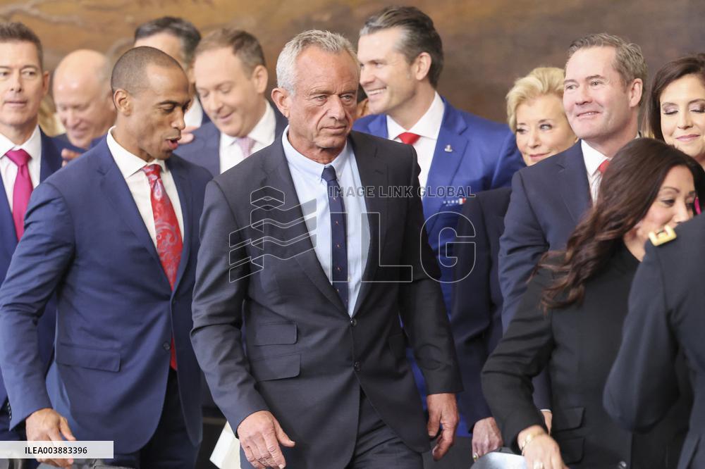 Guests At Donald Trump Presidential Inauguration - USA