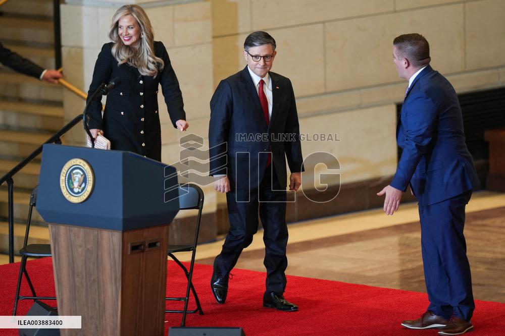 Guests At Donald Trump Presidential Inauguration - USA
