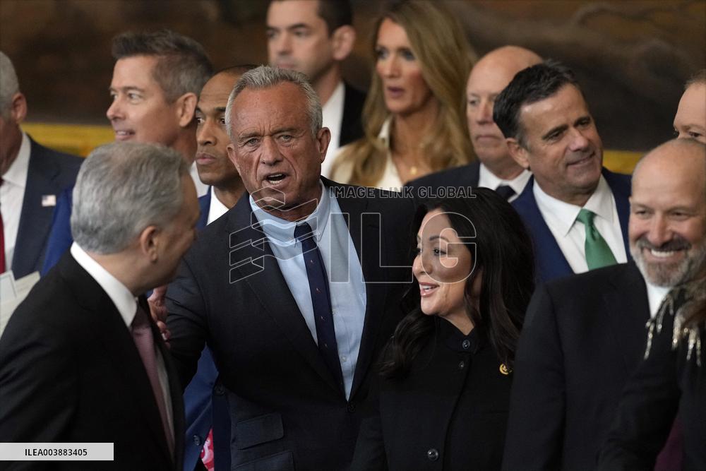 Guests At Donald Trump Presidential Inauguration - USA