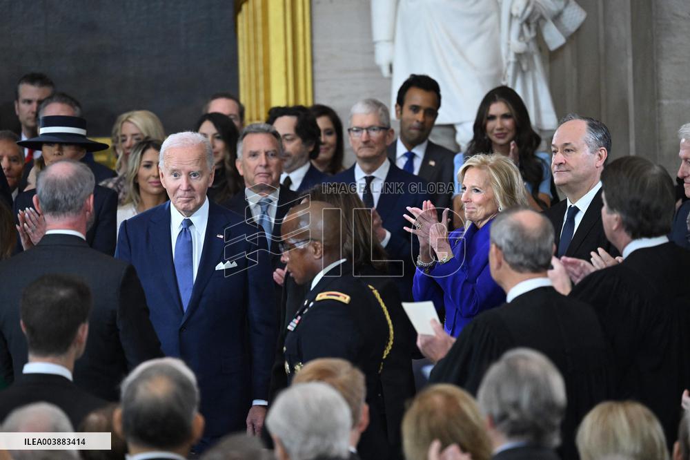 Guests At Donald Trump Presidential Inauguration - USA