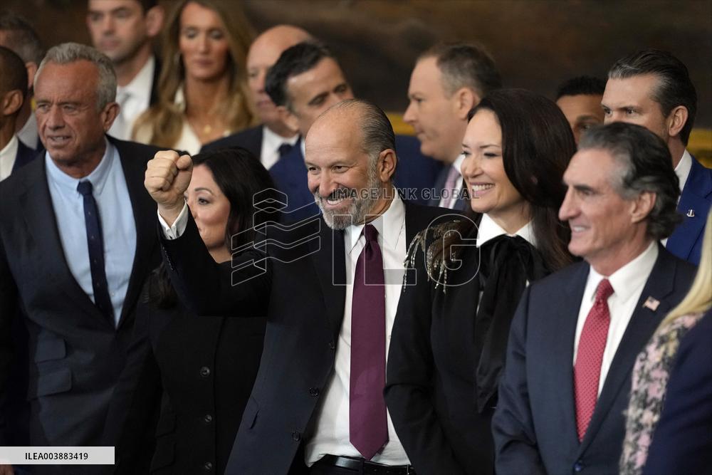 Guests At Donald Trump Presidential Inauguration - USA