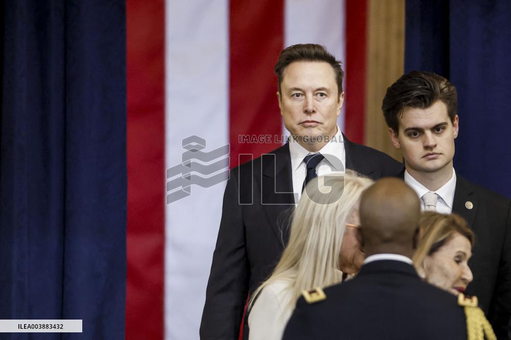 Guests At Donald Trump Presidential Inauguration - USA