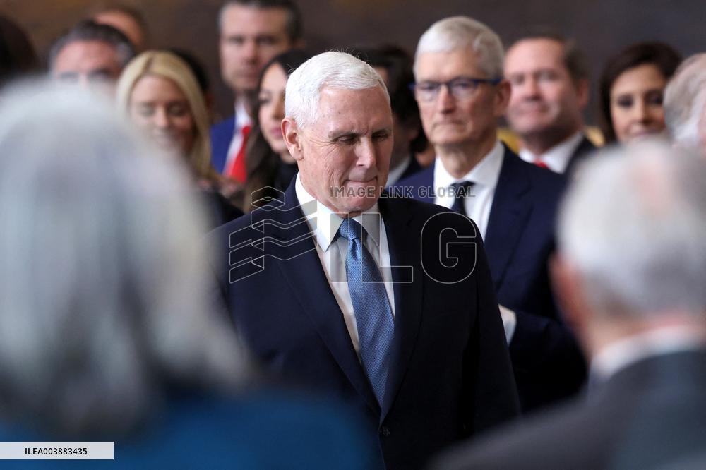 Guests At Donald Trump Presidential Inauguration - USA