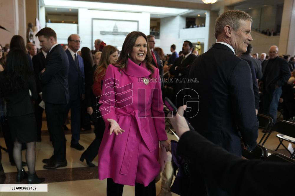 Guests At Donald Trump Presidential Inauguration - USA