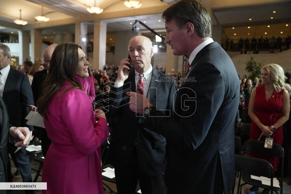 Guests At Donald Trump Presidential Inauguration - USA