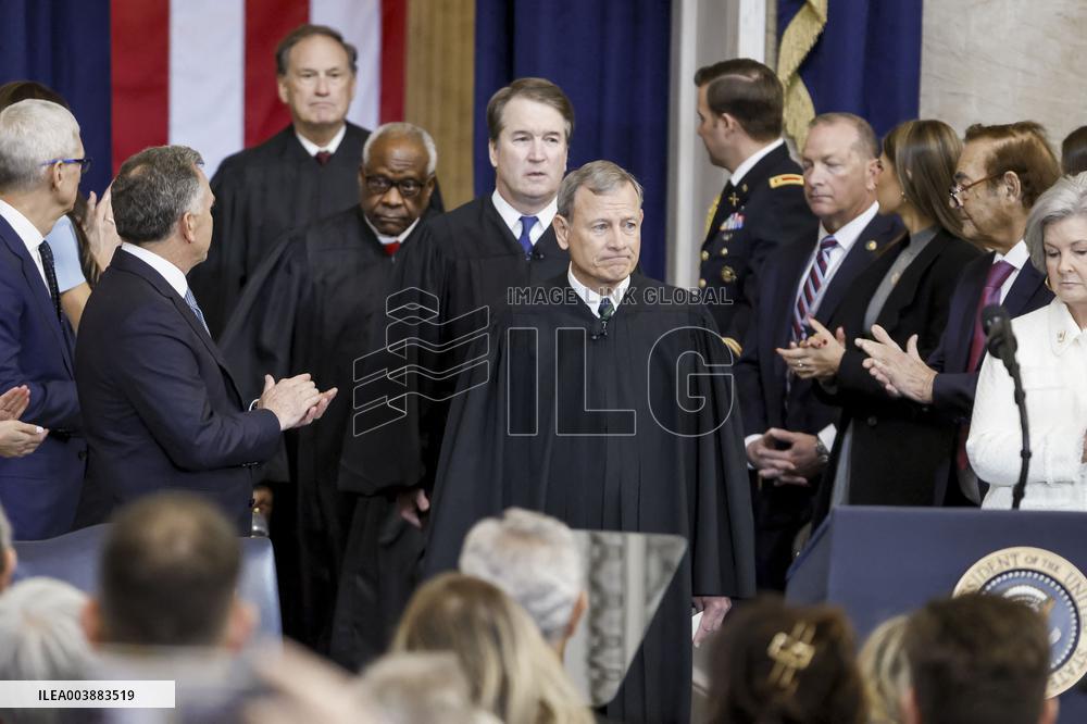Guests At Donald Trump Presidential Inauguration - USA