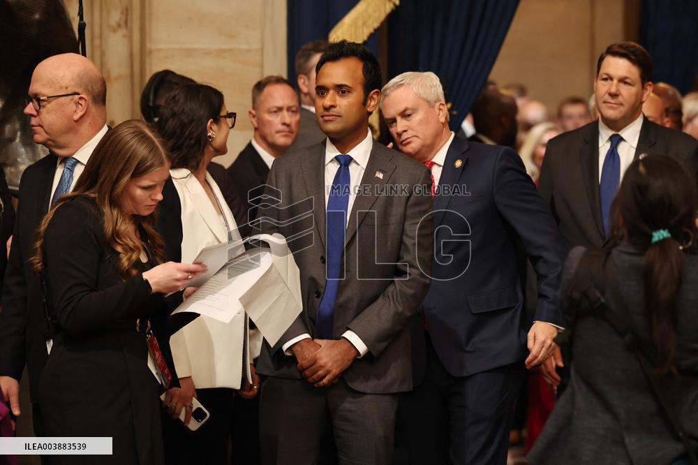 Guests At Donald Trump Presidential Inauguration - USA