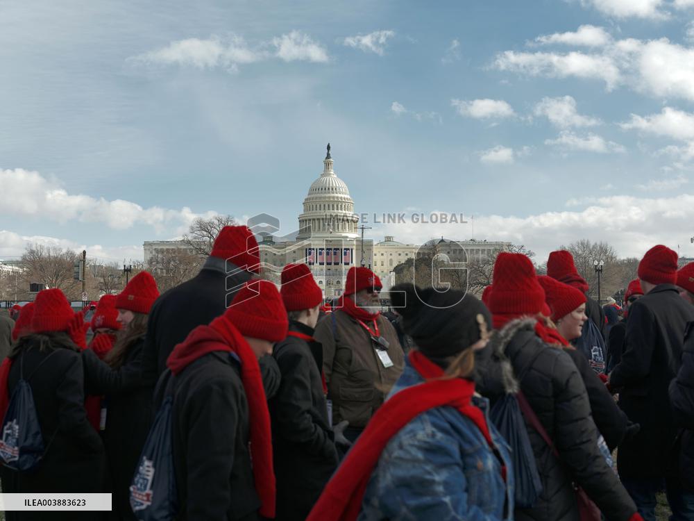 Inauguration of U.S. President Trump
