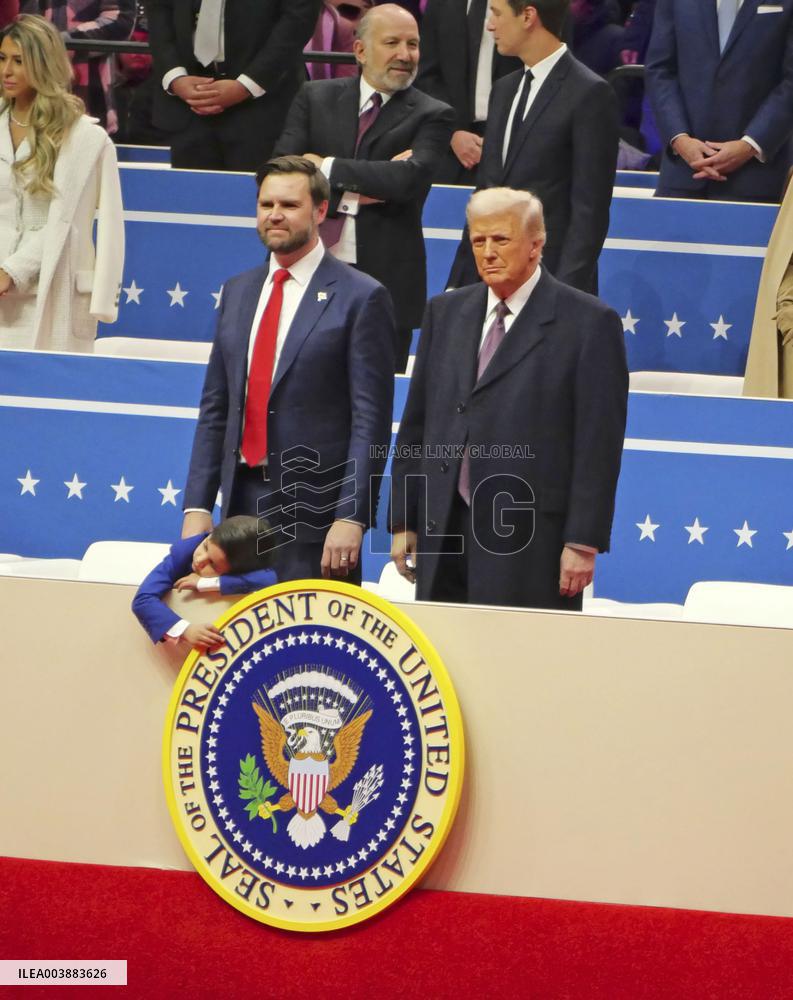 Inauguration of U.S. President Trump