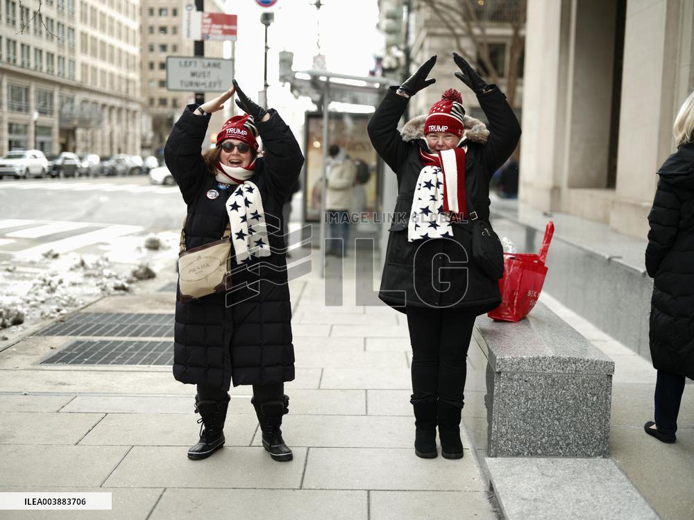 Inauguration of U.S. President Trump