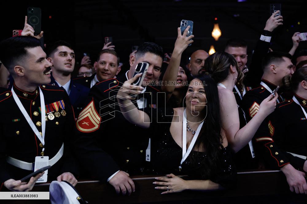 Newly-Sworn In President Donald Trump Attends Inaugural Balls
