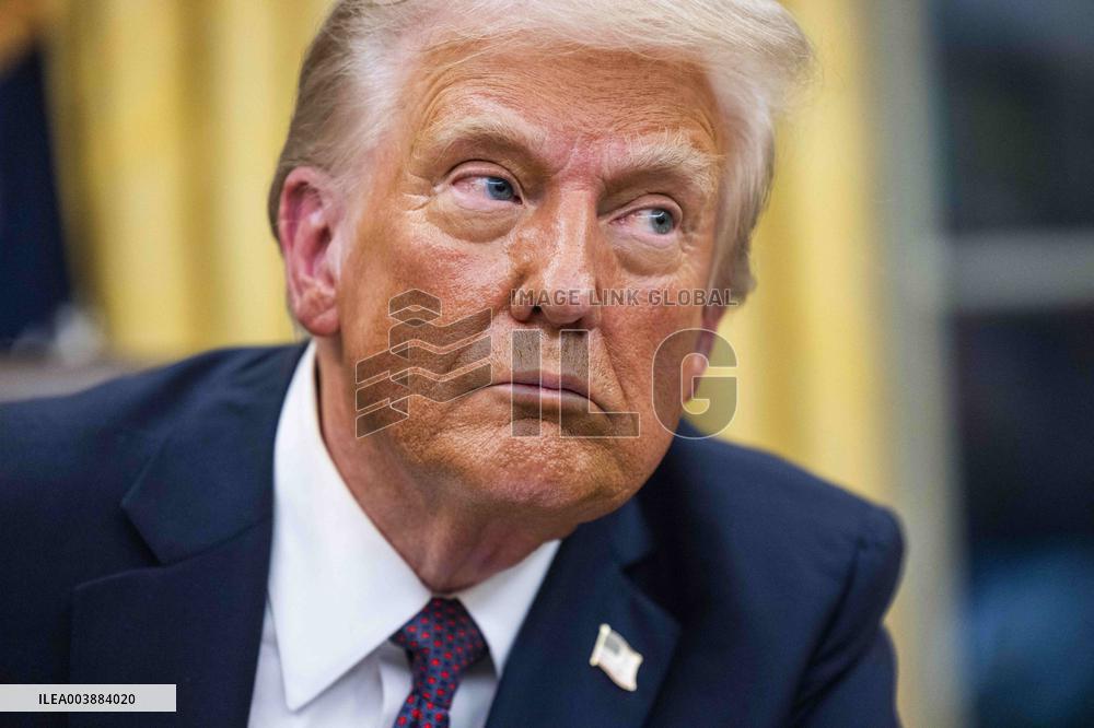 President Trump Numerous Executive Orders On The First Day Of His Presidency - DC