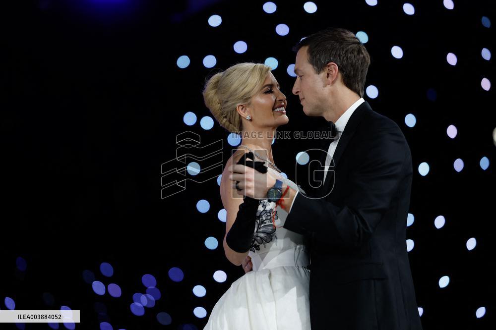 Newly-Sworn In President Trump Attends Inaugural Balls - DC