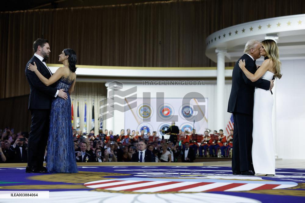 Newly-Sworn In President Trump Attends Inaugural Balls - DC