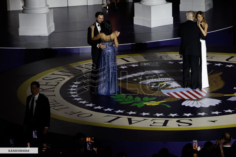 Newly-Sworn In President Donald Trump Attends Inaugural Balls