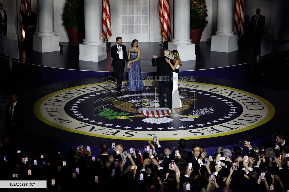 Newly-Sworn In President Donald Trump Attends Inaugural Balls