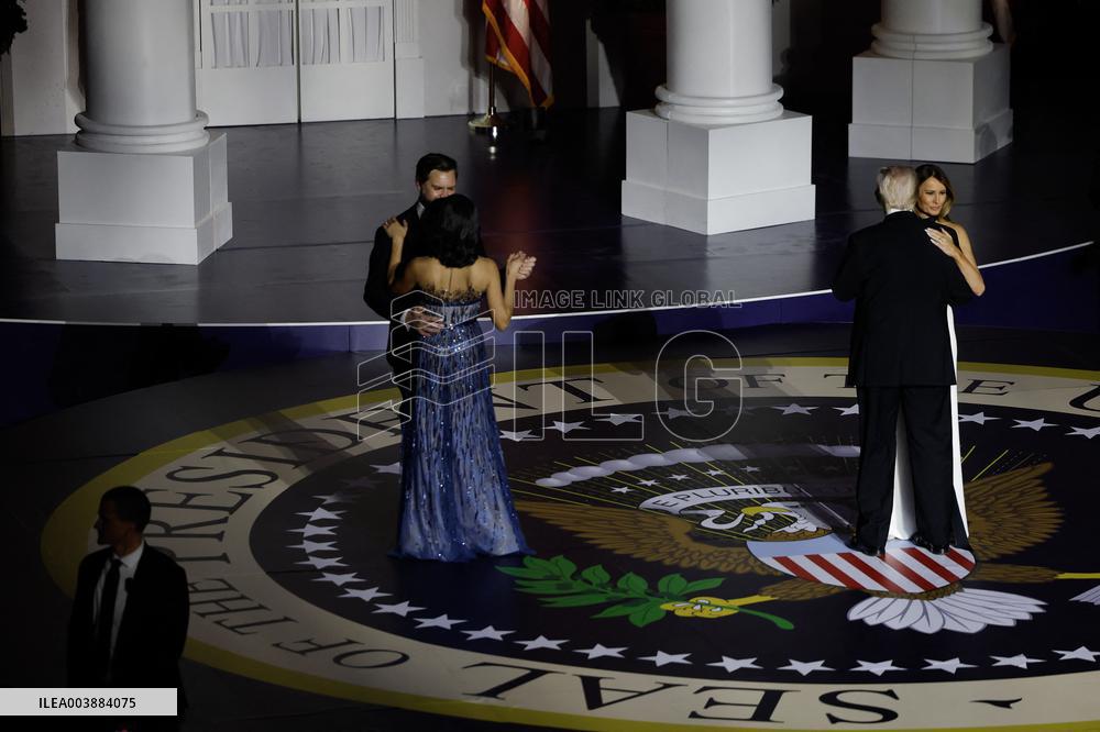 Newly-Sworn In President Donald Trump Attends Inaugural Balls