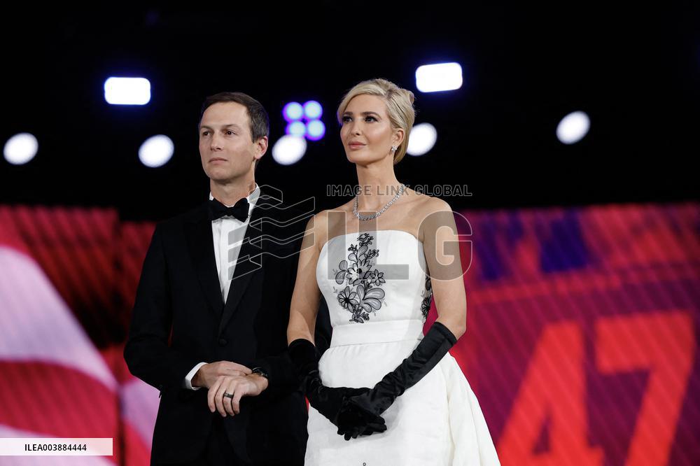 Newly-Sworn In President Donald Trump Attends Inaugural Balls