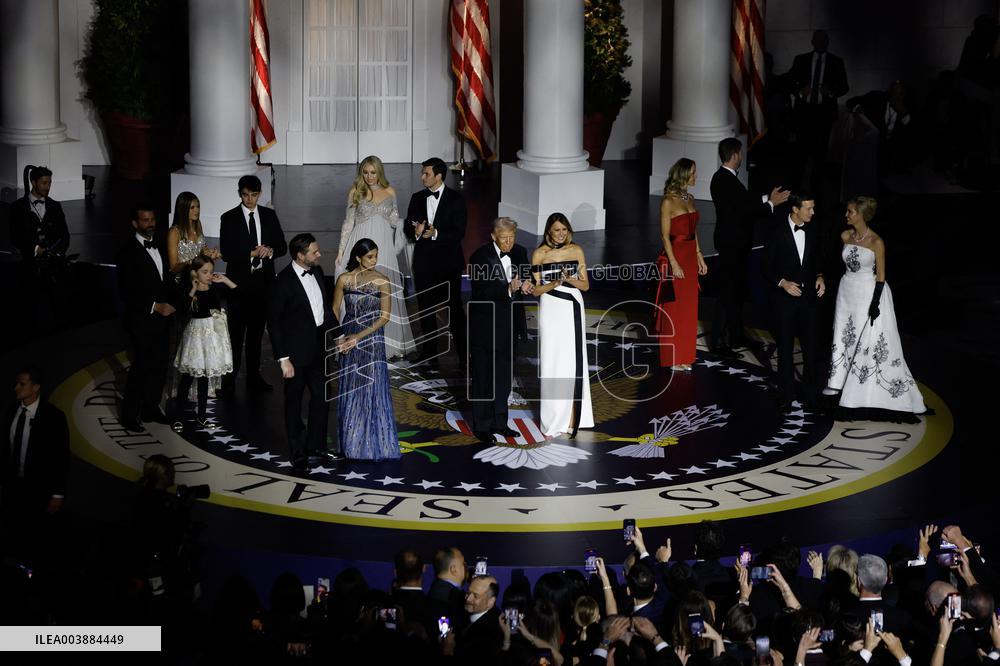 Newly-Sworn In President Donald Trump Attends Inaugural Balls
