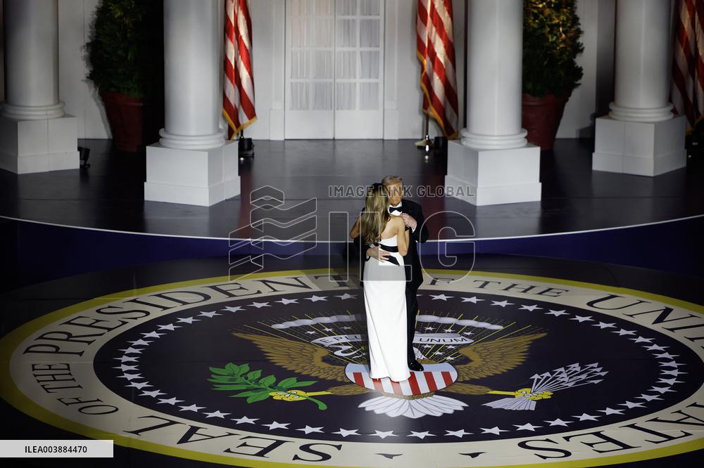 Newly-Sworn In President Donald Trump Attends Inaugural Balls