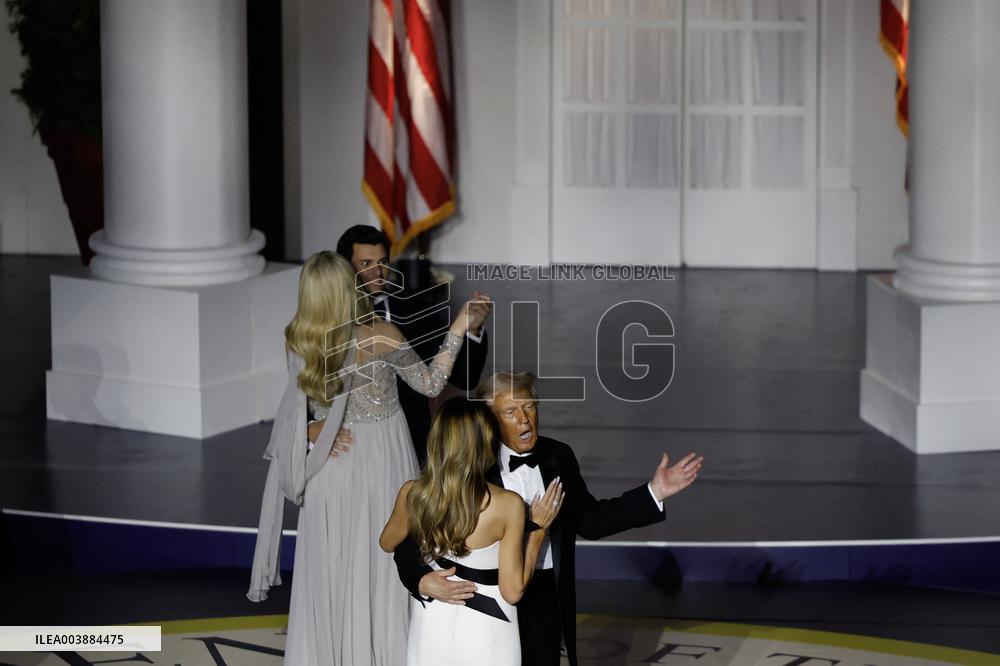Newly-Sworn In President Donald Trump Attends Inaugural Balls