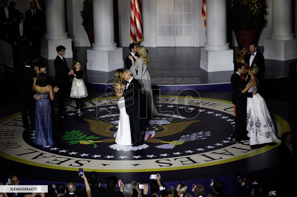 Newly-Sworn In President Donald Trump Attends Inaugural Balls
