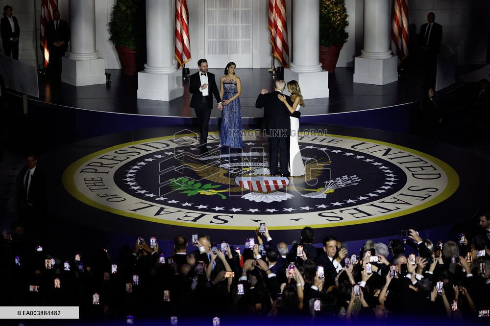 Newly-Sworn In President Donald Trump Attends Inaugural Balls