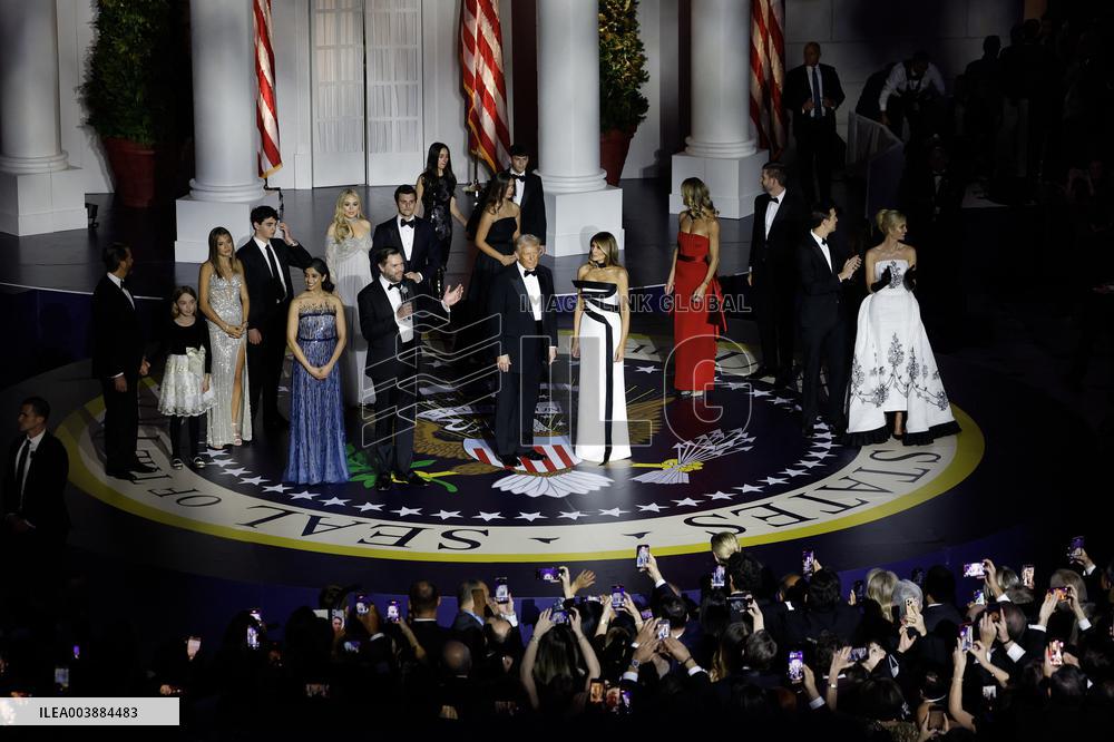 Newly-Sworn In President Donald Trump Attends Inaugural Balls