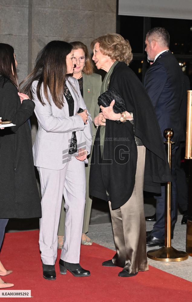 Queen Sofia Presides Over Stradivarius For The Dana Benefit Concert - Madrid