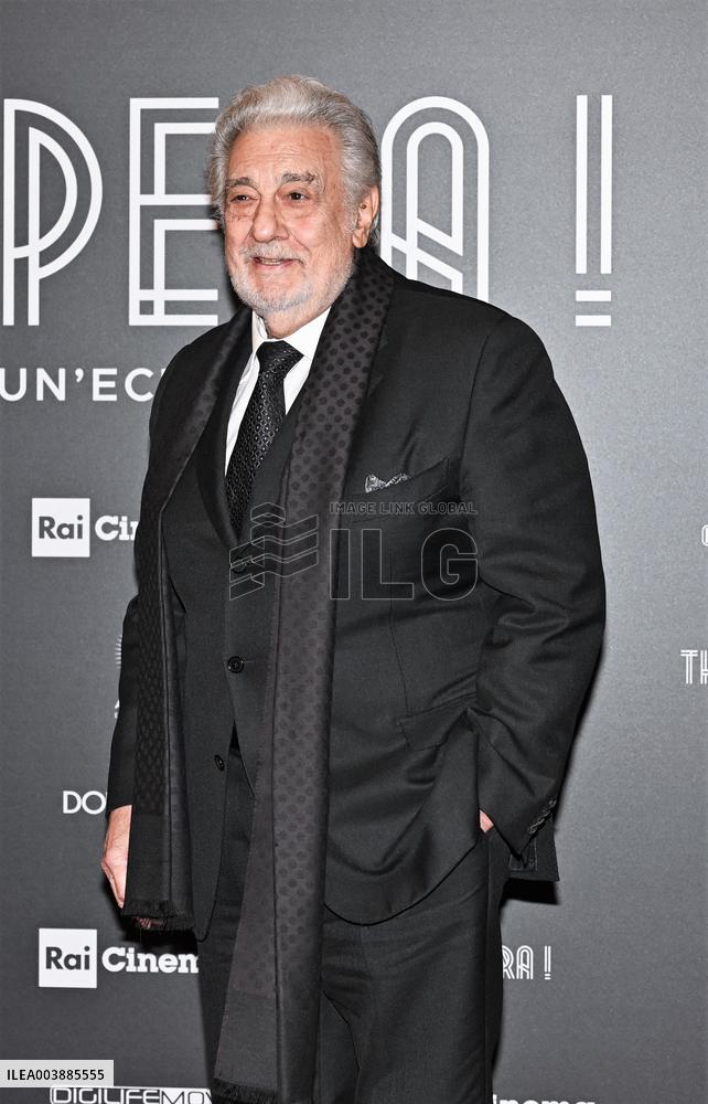 Milan,Italy Placido Domingo THE OPERA! photocall