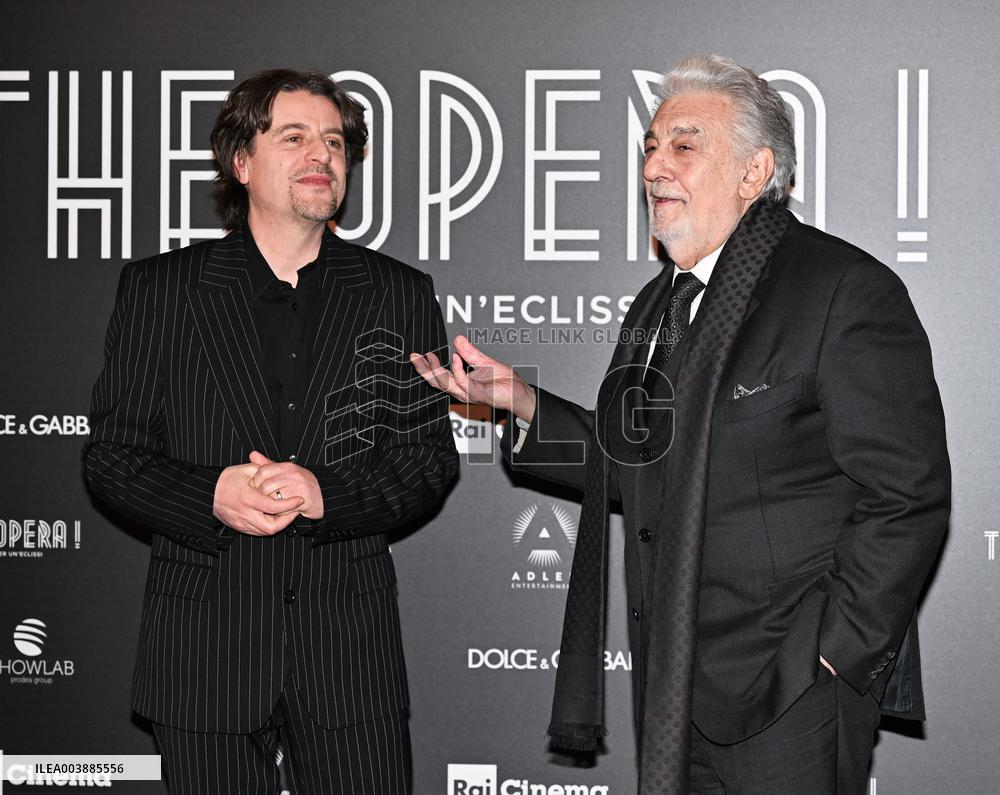 Milan,Italy Placido Domingo THE OPERA! photocall