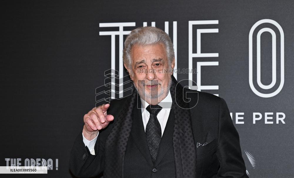 Milan,Italy Placido Domingo THE OPERA! photocall
