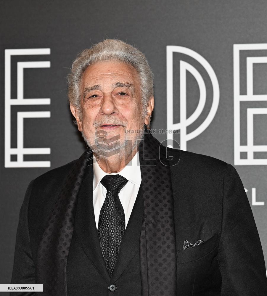 Milan,Italy Placido Domingo THE OPERA! photocall