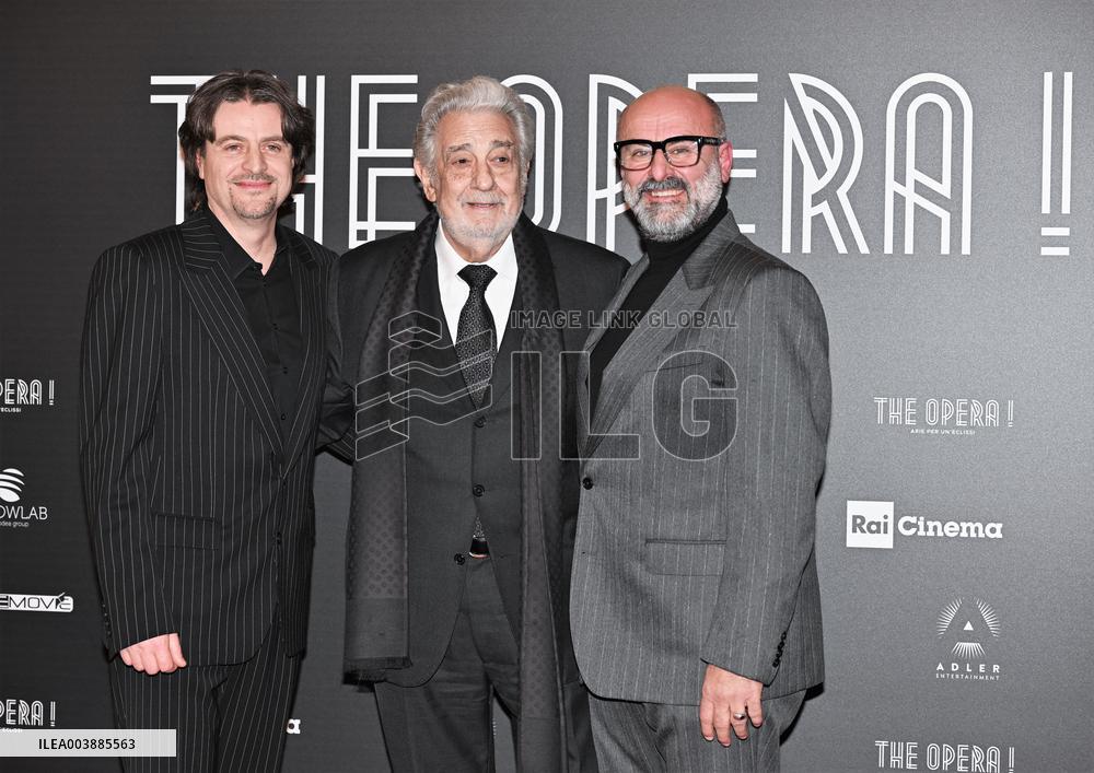 Milan,Italy Placido Domingo THE OPERA! photocall