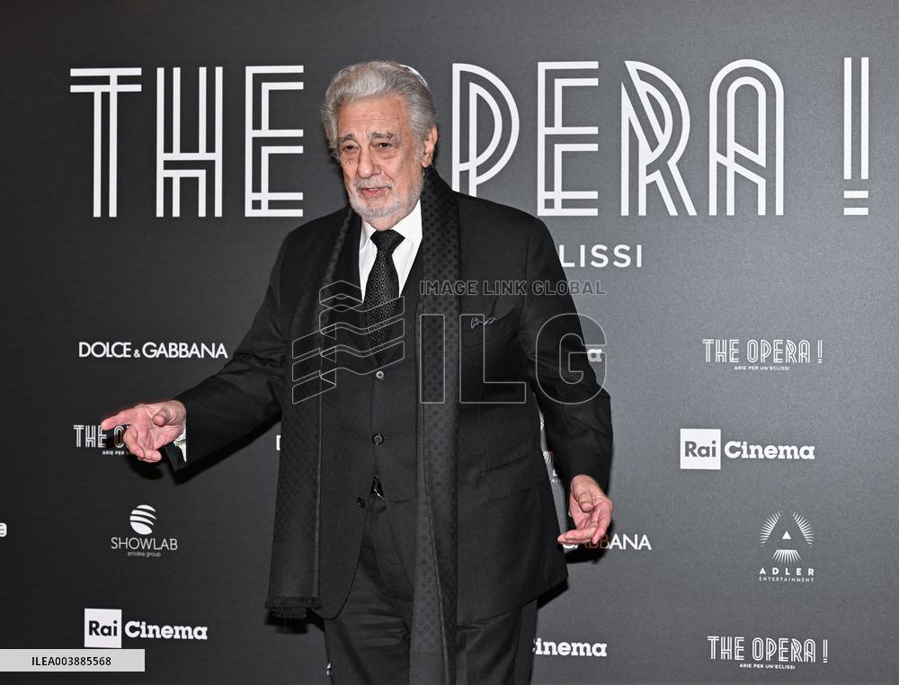 Milan,Italy Placido Domingo THE OPERA! photocall