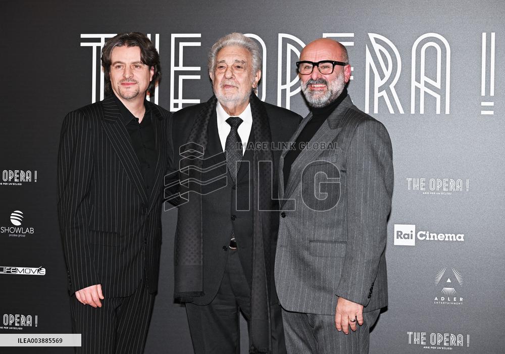 Milan,Italy Placido Domingo THE OPERA! photocall