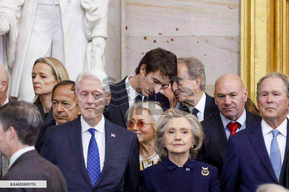 LVMH CEO Bernard Arnault At Donald Trump Presidential Inauguration - DC