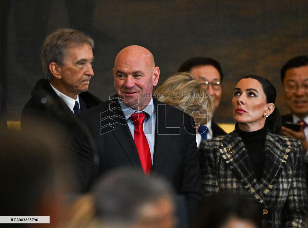 LVMH CEO Bernard Arnault At Donald Trump Presidential Inauguration - DC