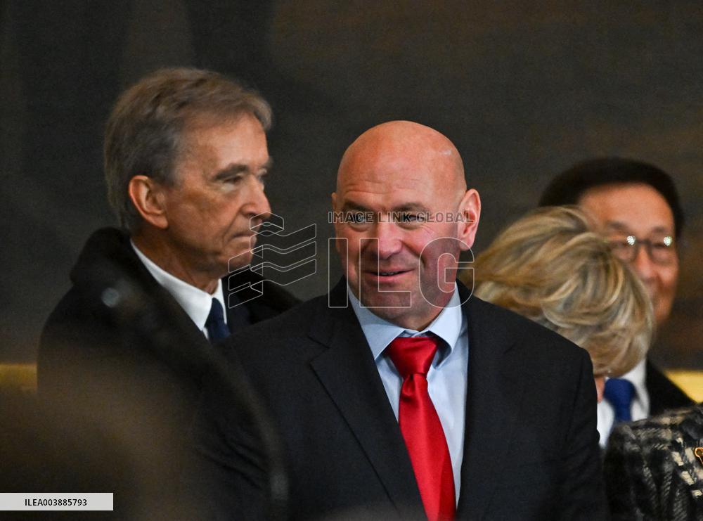 LVMH CEO Bernard Arnault At Donald Trump Presidential Inauguration - DC